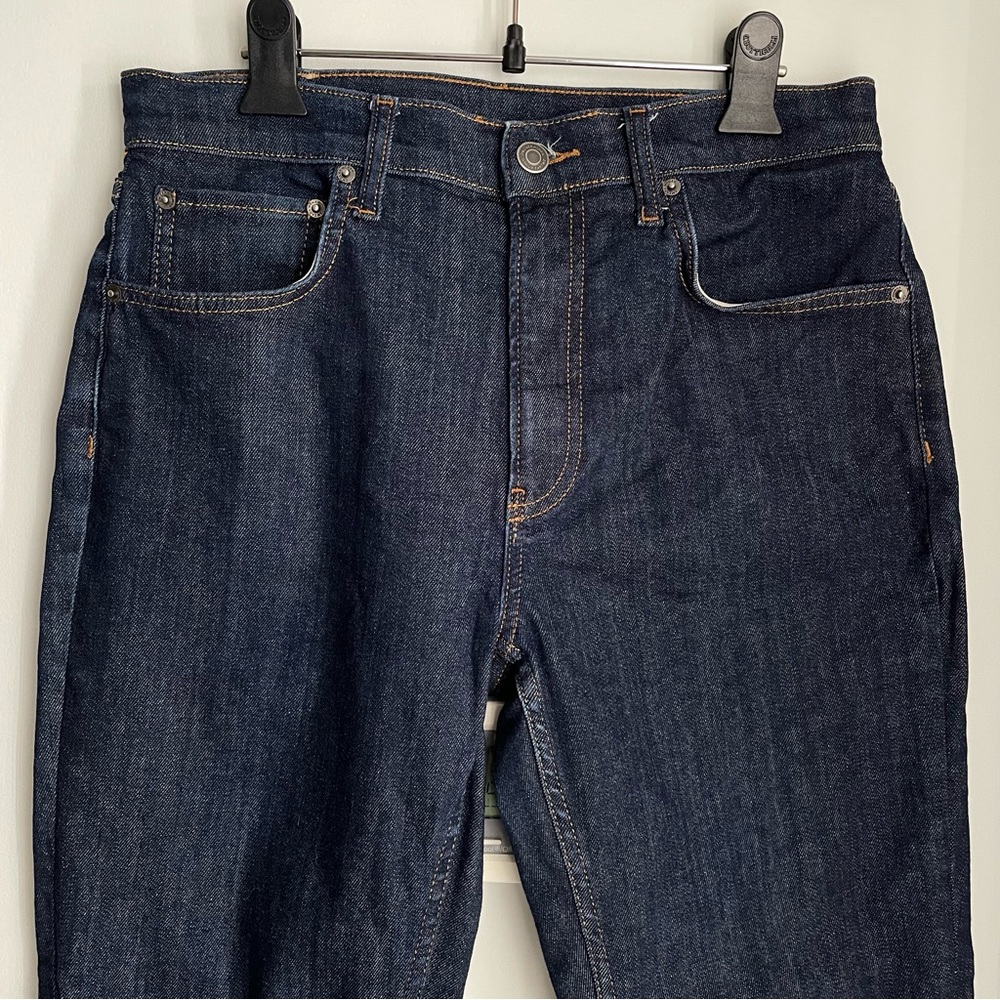 ZARA Deep Indigo Straight Jeans - Picture 2 of 9